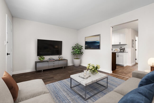 Living Room - Cobbs Creek Apartments
