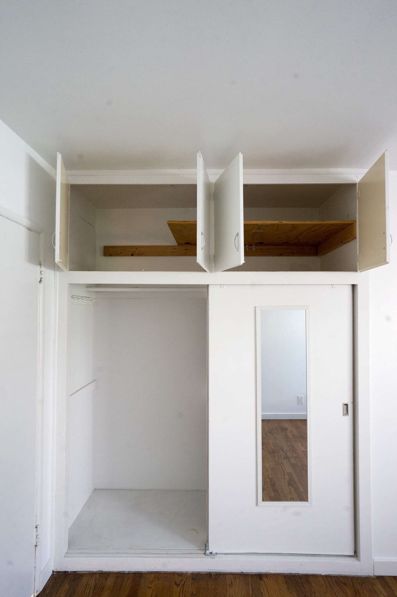Closet space in the bedroom - 5614 Auckland Ave