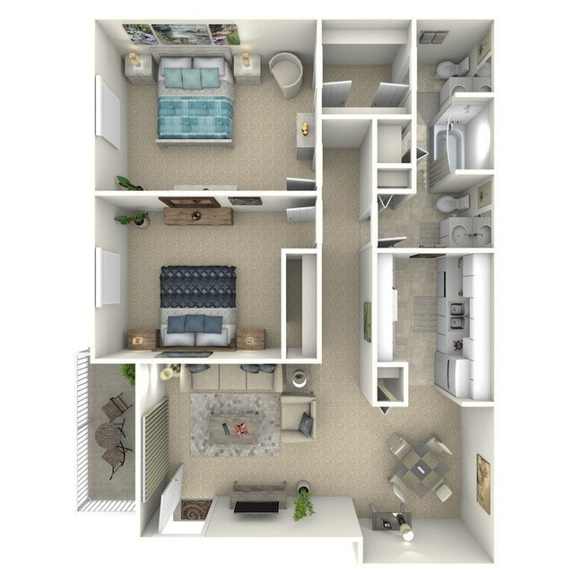 Floorplan - CENTRAL PARK APARTMENTS