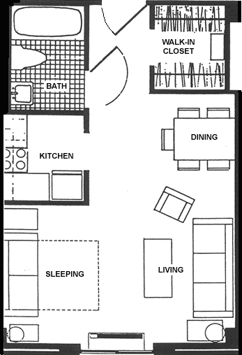 Floorplan - Lutheran Towers