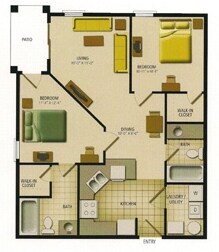 2 Bedroom Deluxe - Riverwalk