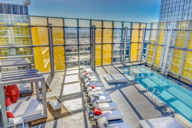 Building Photo - Wake Up to the Las Vegas Skyline – Premium 2-Bedroom Unit with Wall-to-Wall Windows
