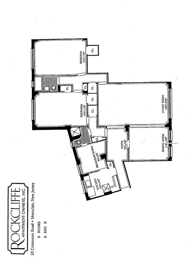 2BR/2BA - Rockcliffe Apartments