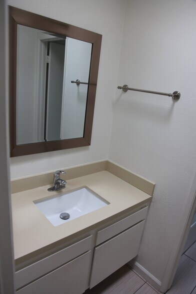 Upstairs Bathroom: first sink - 1218 9th St
