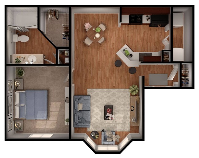 Floorplan - Park Hudson Place Apartments