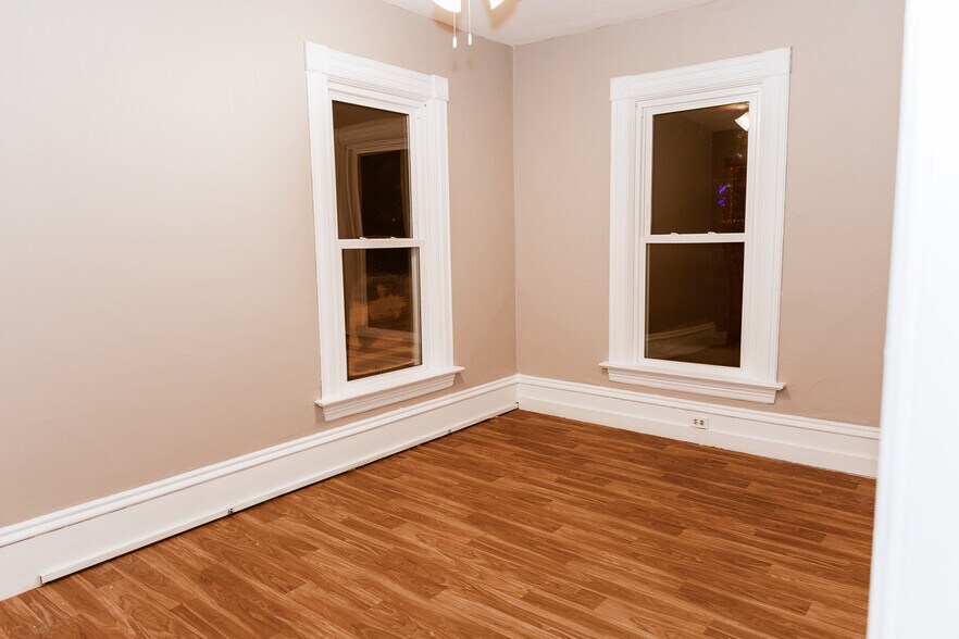 Bedroom 2 view from bedroom 1 door - 327 S Adams St