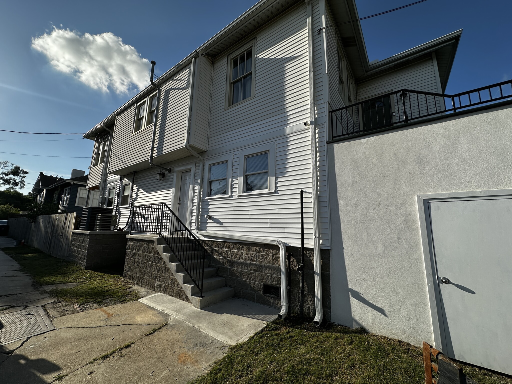 Apartment entrance on S. Miro Street - 3300 Nashville Ave