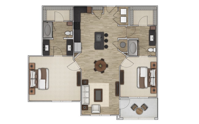Floorplan - Messina Luxury Apartments