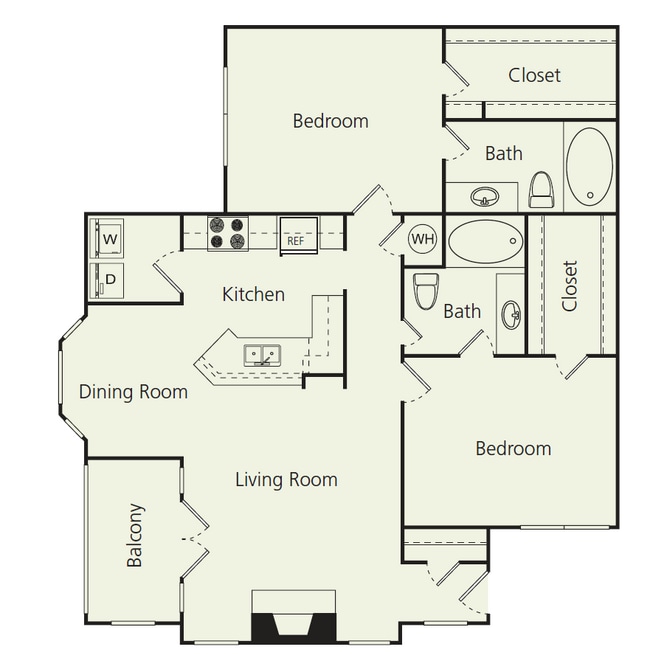 Floorplan - The Carlton