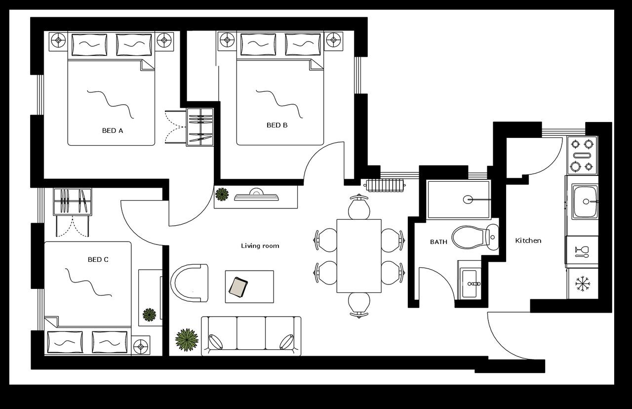 Building Photo - Room in Shared 3 bed/1 bath home