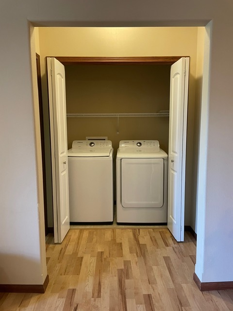 washer and dryer - 1820 W Benton St