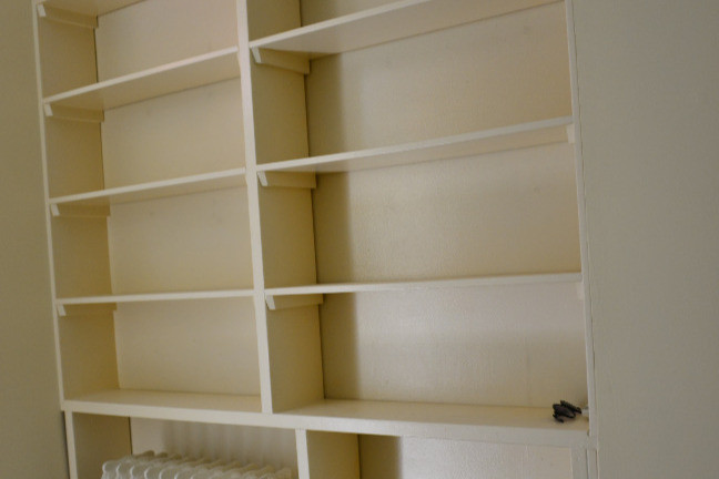 Large Built-in Bookshelves - 1617 W Grace St