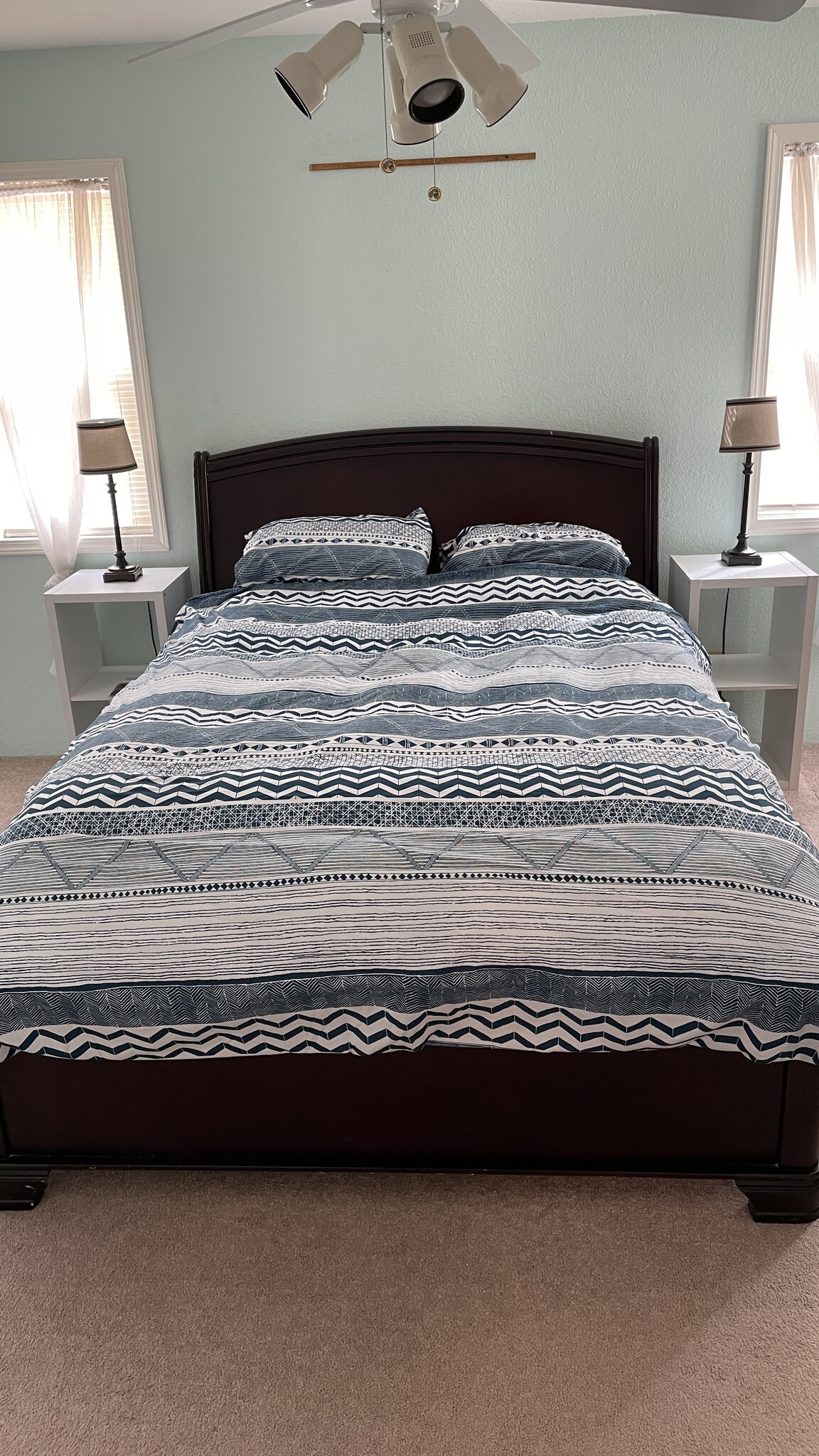 Queen bed (sheets and bedding not supplied) - 816 Chestnut St
