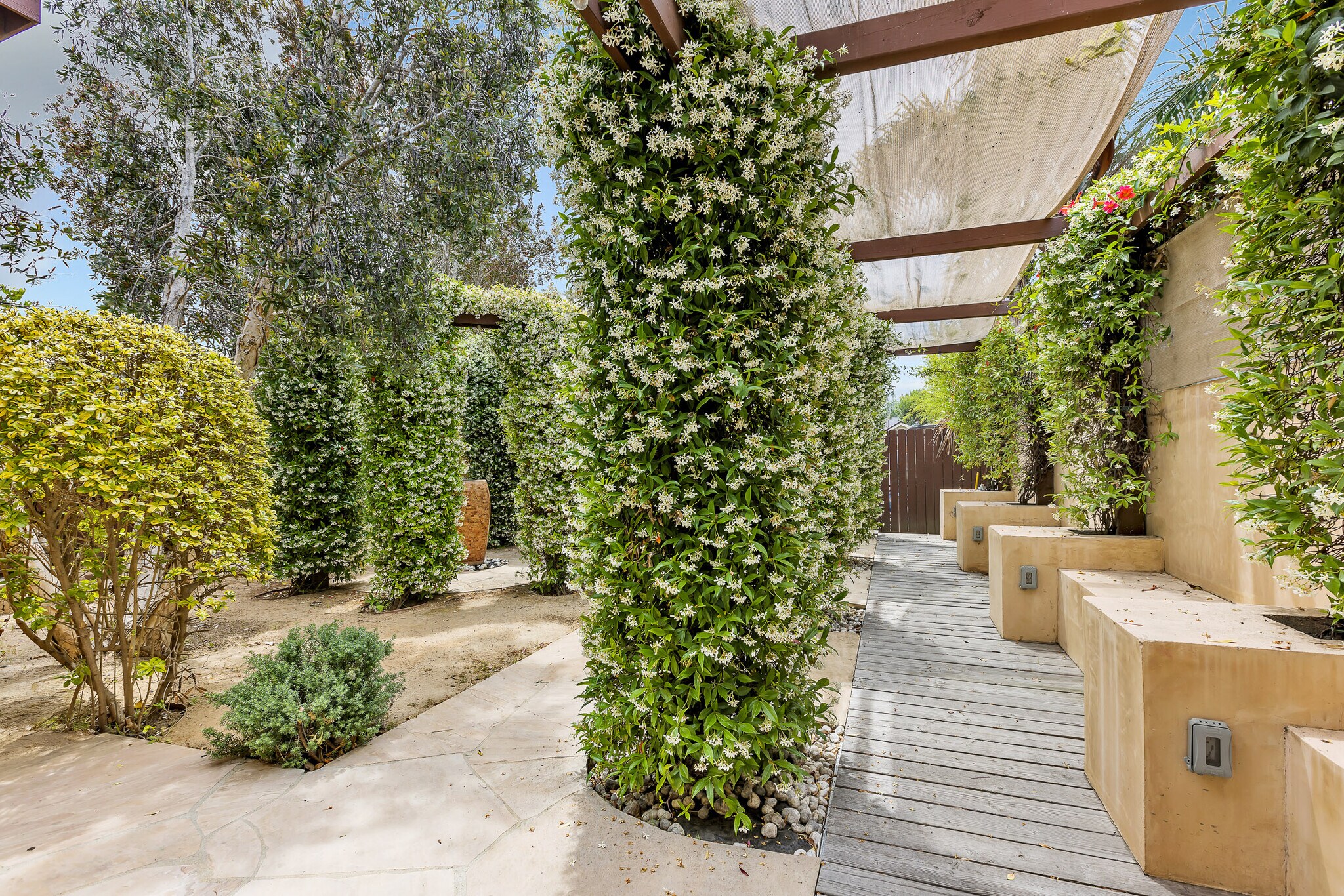 Shared courtyard - 718 Vernon Ave