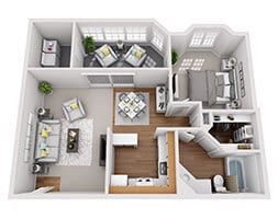 1 Bed 1 Bath - Safire at Matthews