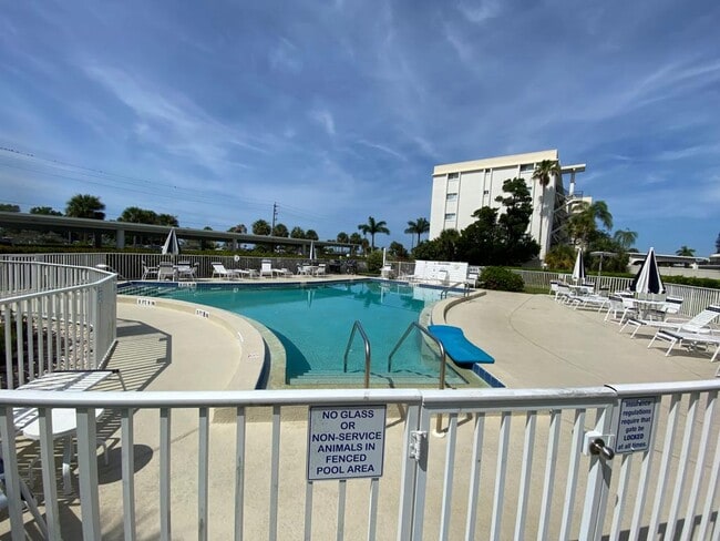 Pool entrance - 5600 Beach Way Dr