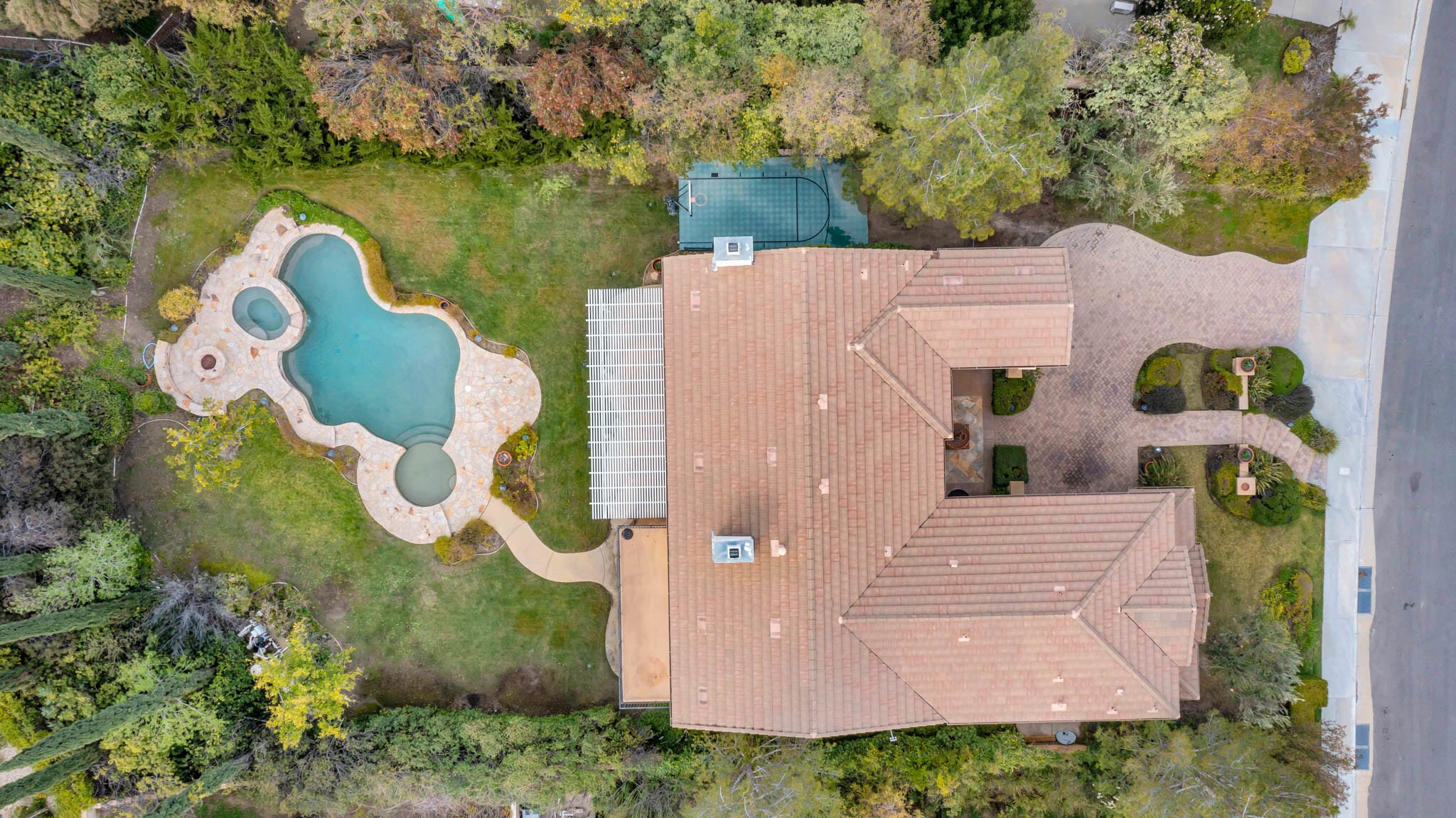 Overhead View - 12215 Delante Ct