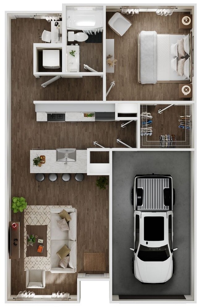 Building Photo - Spacious 1 Bedroom Home with Attached Garage!