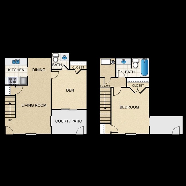 1BR/1BA - Parc 1000 Apartment Homes