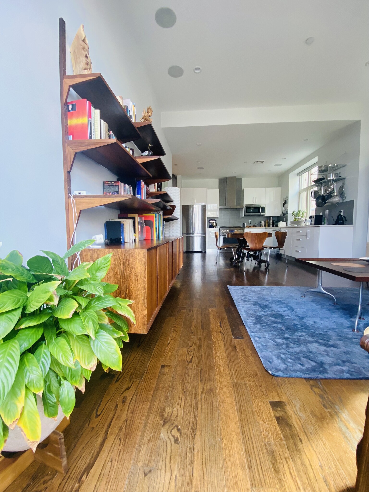 Downstairs living room - 225 Dorchester St