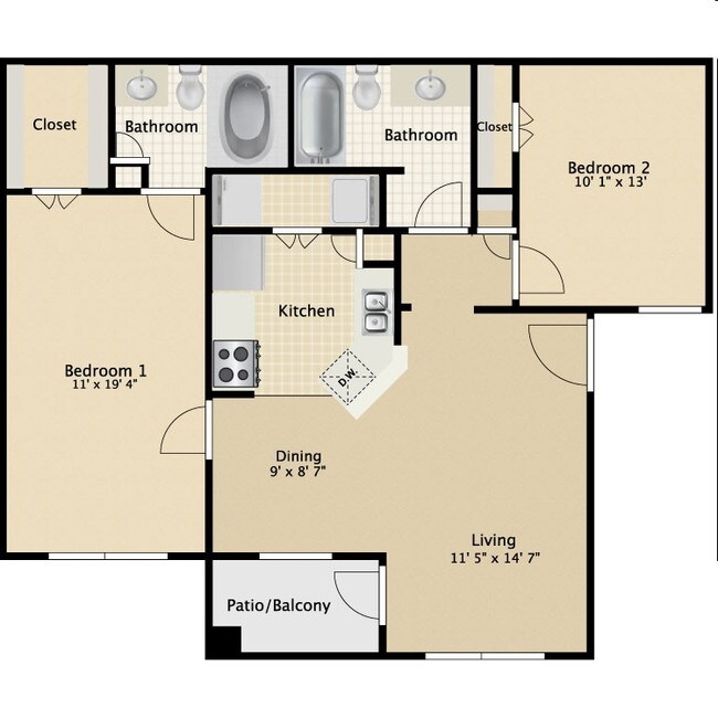 D - The Colony Luxury Apartments