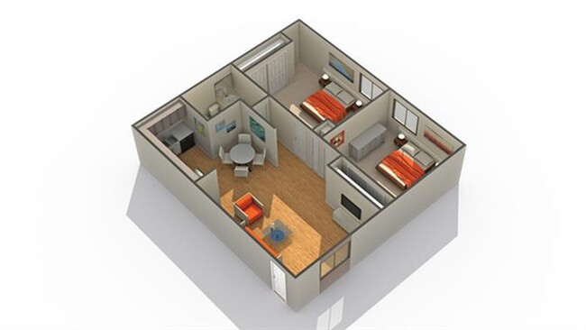 Floorplan - Mesa Station Apartments