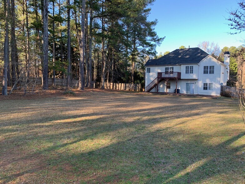 Back of House view from Backyard - 2391 Perch Ct SW