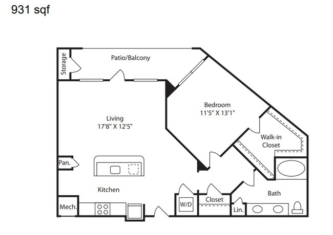 Floorplan - The Mitchell at Woodmill Creek