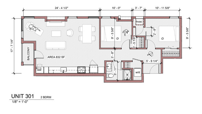 Floorplan - Arthaus Apartments