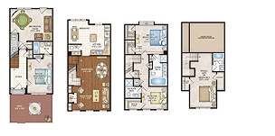 Model B-2 - Abingdon Court Apartments