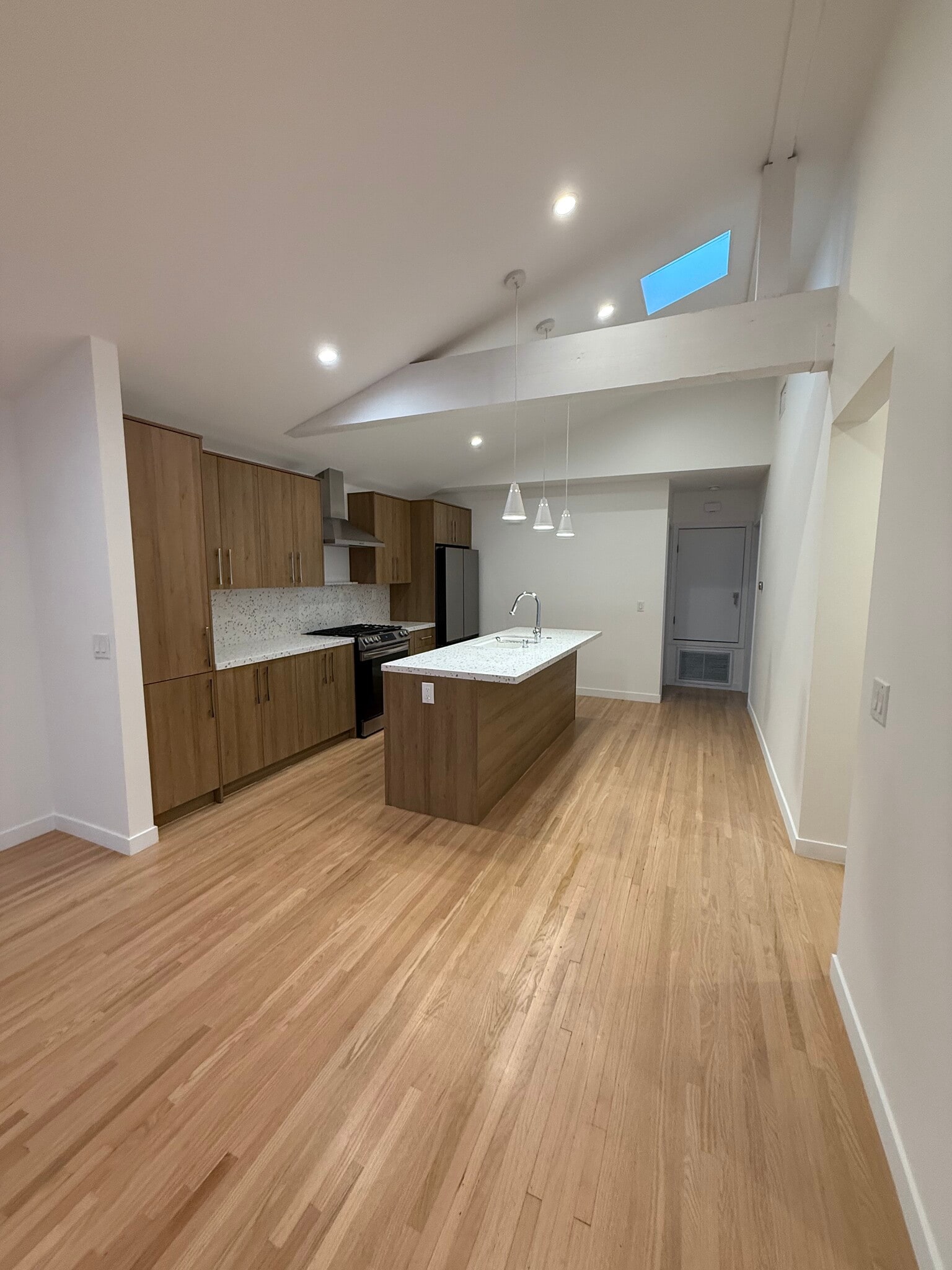 Dining Room off of Kitchen Space, Room for Long Dining Table - 1156 S Highland Ave