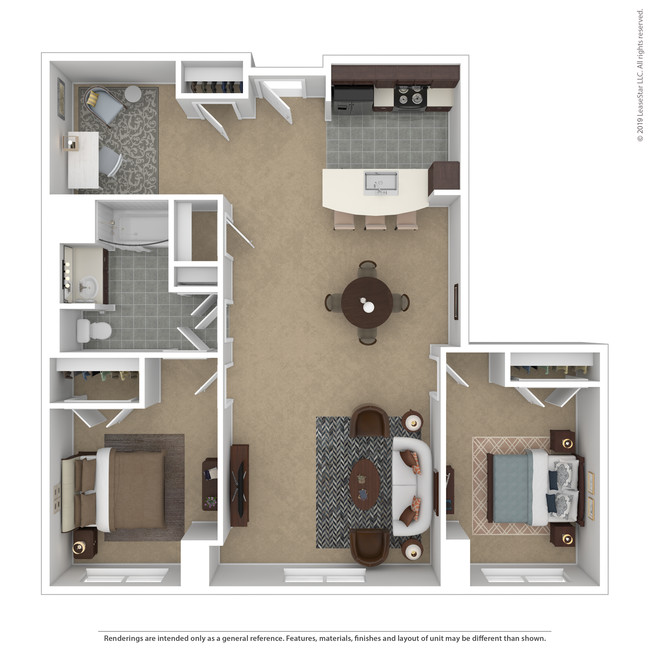 Floorplan - Curtain Lofts  1371