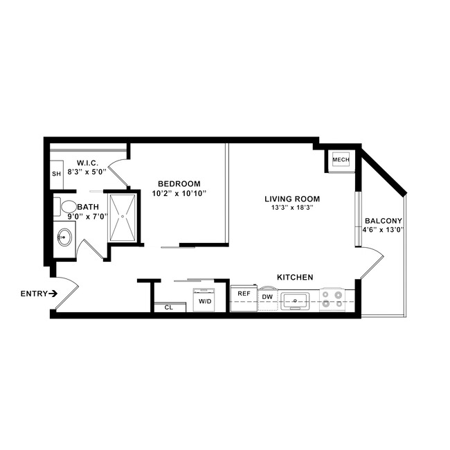 Floorplan - Cortland Mill District