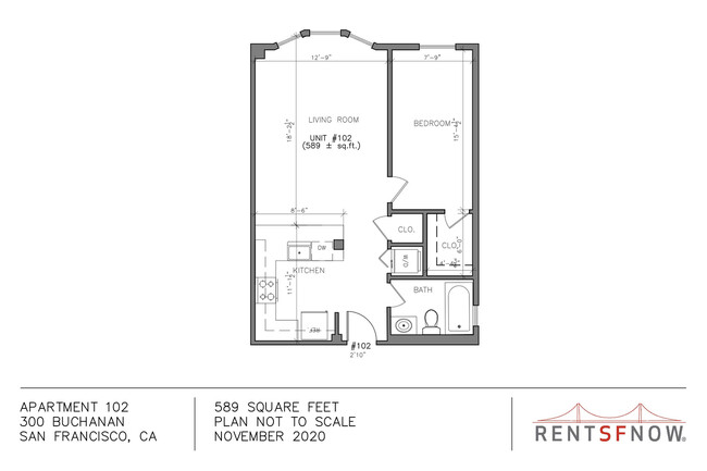 Floorplan - 300 Buchanan