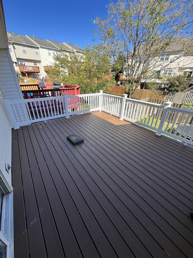 Deck. Slab used for firepit - 432 Lilac Ter NE