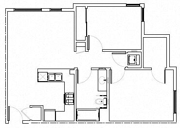 Floorplan - Caraway Apartments