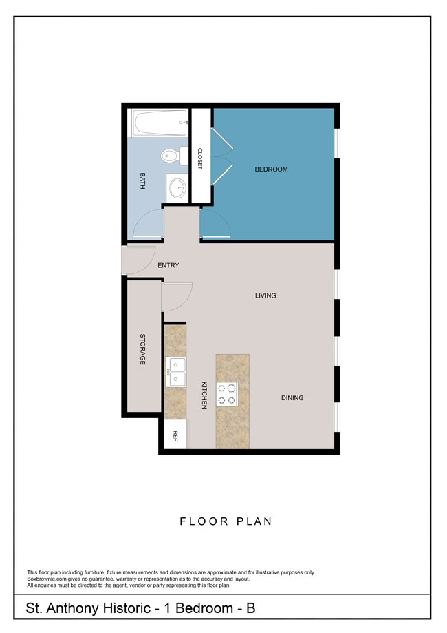 Floorplan - St Anthony Historic