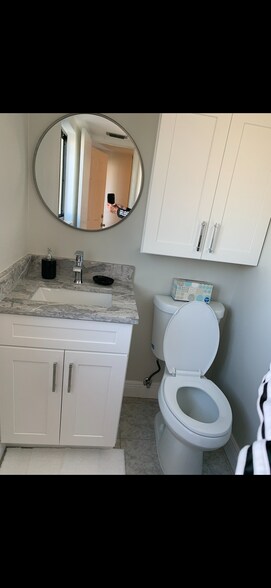 Renovated downstairs restroom - 7101 Ridgewood Ave