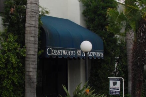 Front Entrance - Crestwood Apartments