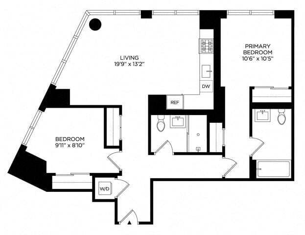 Floorplan - Lincoln at Bankside