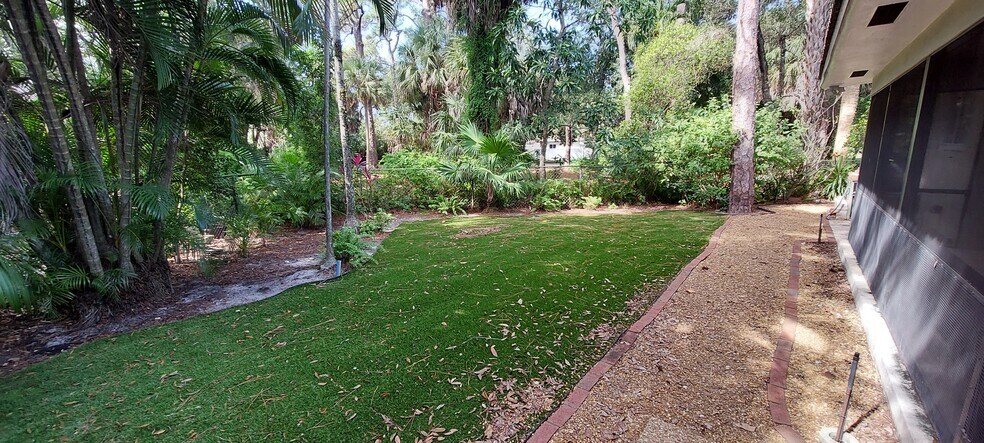 Backyard - 1235 SW 13th Cir