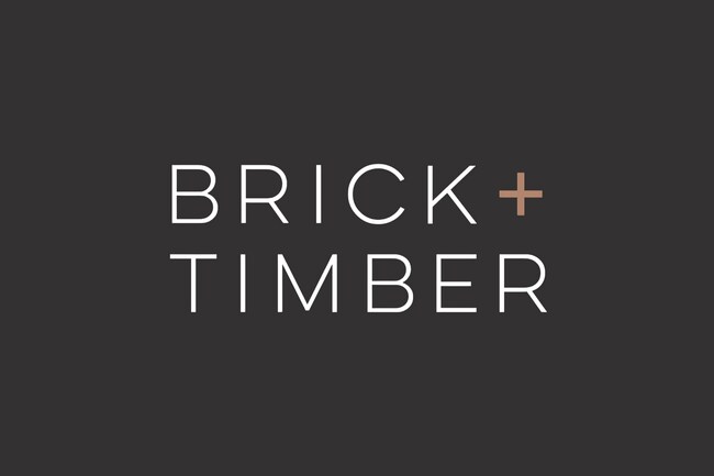 Logo of Brick + Timber, an apartment rental agency in San Francisco, California - 2605 Haste Street