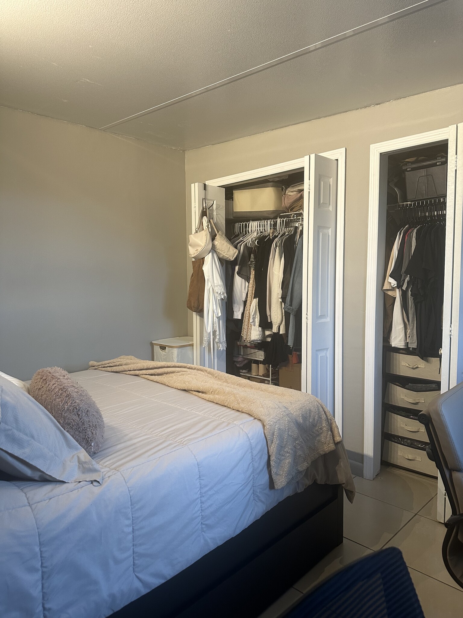 Spacious closets inside of private bedroom. - 11470 SW 5th Ter