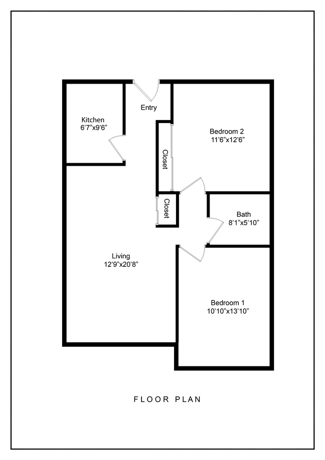 Floorplan - Courtyard Condominiums