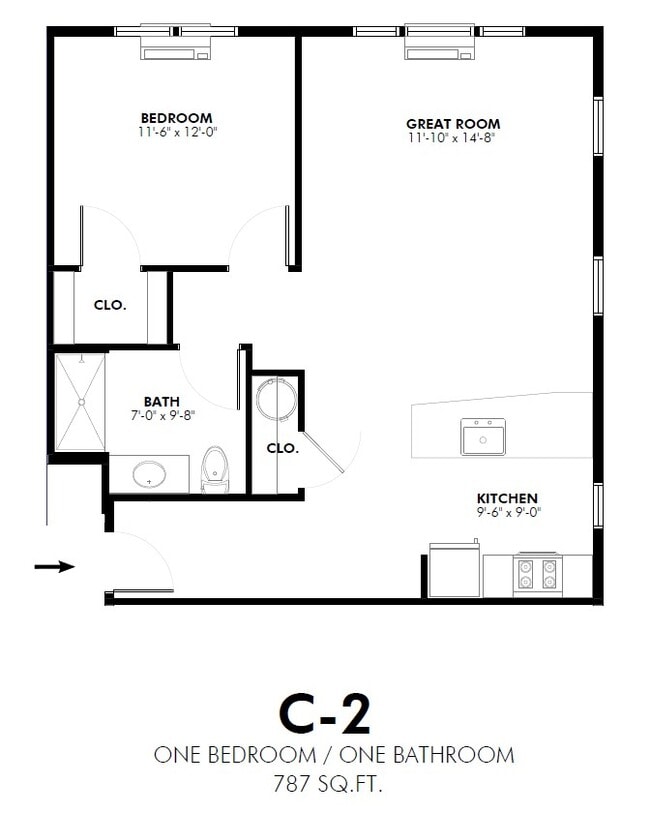 Floorplan - Masons Creek Flats