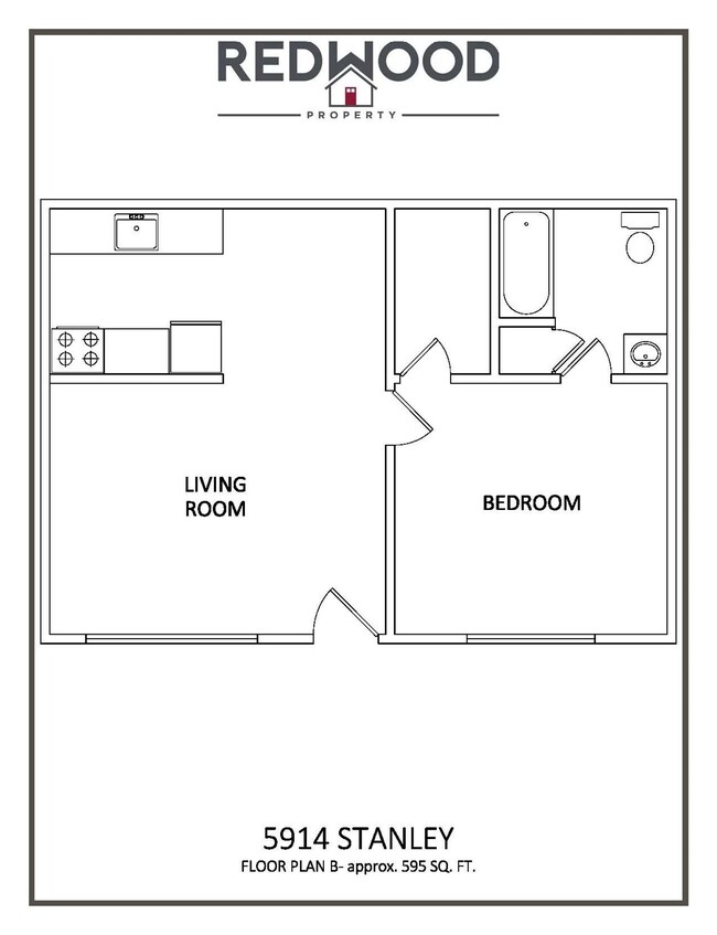 Floorplan - Renovated Apartments at The Brentwood on S...