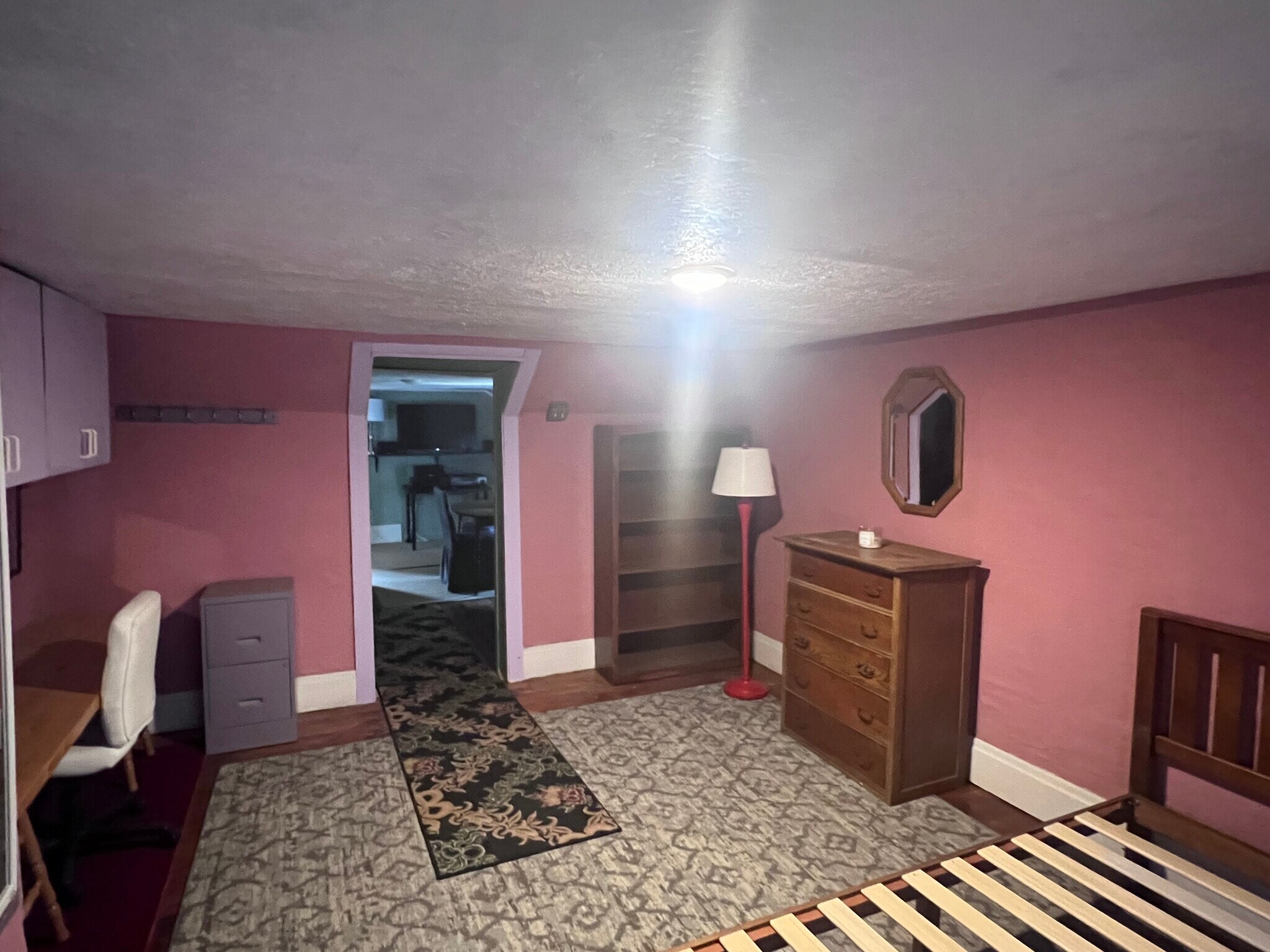 2nd floor bedroom #2 with dressers and twin bed - 668 Brooklyn Ave