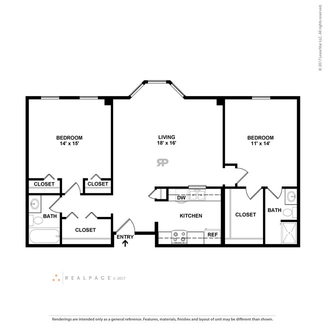 Floorplan - Douglass Apartments