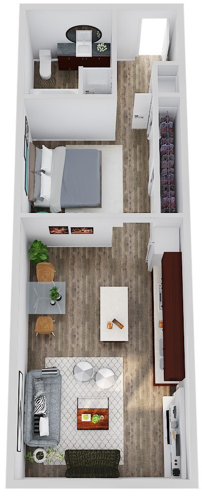 Floorplan - Savier Street Flats