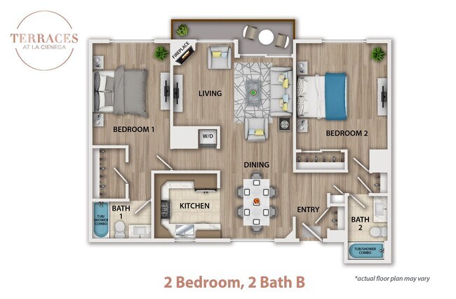 Floorplan - Terraces at La Cienega